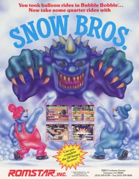 Snow Bros._Disk1 box cover front